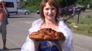 Встреча туристов на пристани г.Городец