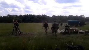 Стрельба миномет 120мм (Сани)