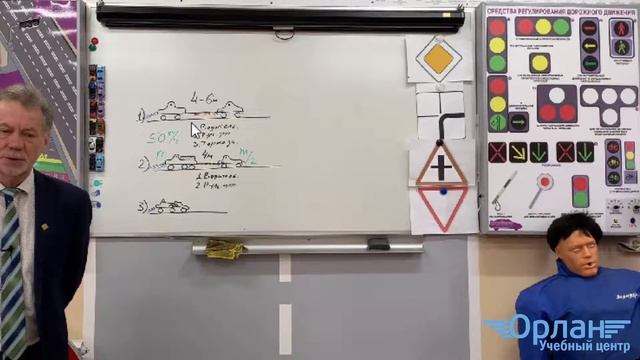Тема 20-22: "Буксировка механических ТС. Учебная езда. Перевозка людей." смотреть онлайн