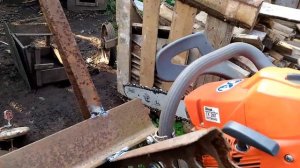 Приспособа для бензопилы