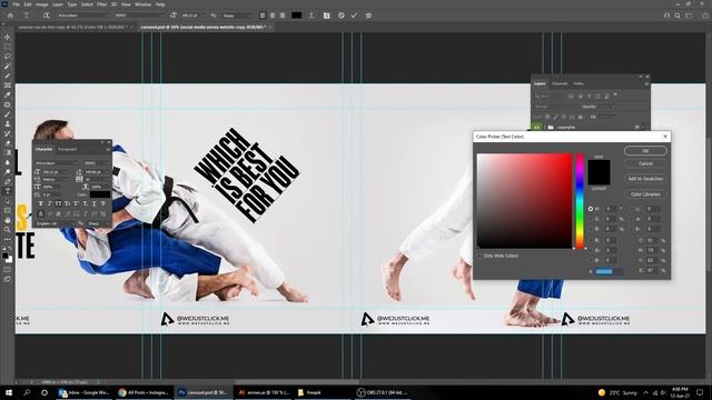 How to Design Instagram Carousel in Photoshop - Version 2 смотреть онлайн