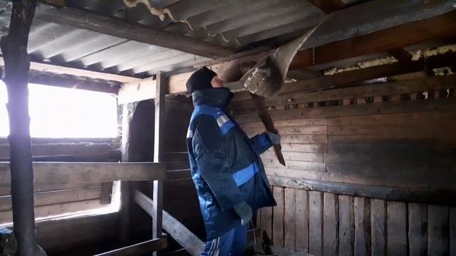 Ура!!! Закончили крышу. 4 дня без отдыха. смотреть онлайн