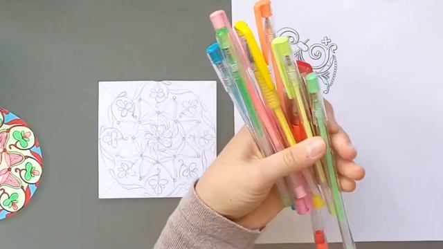 Новогодняя мандала на 2018 год! смотреть онлайн