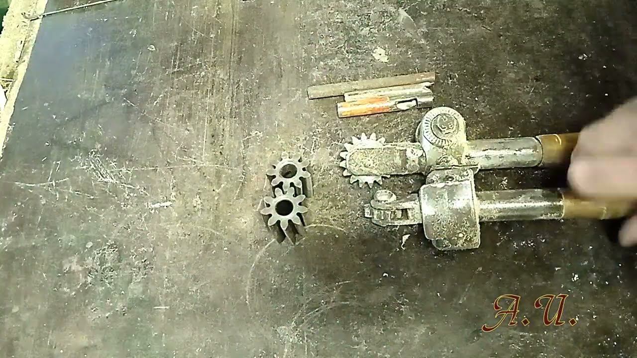 Ролик для накатки из шестерни автомобиля. смотреть онлайн