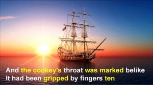 Йо, хо, хо и бутылка рома. 15 человек на сундук мертвеца. Английская пиратская песня. Полный Разбор