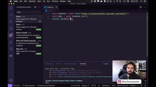 ¿Qué es Deno ?? Primeros pasos con el "sucesor' de Node.js