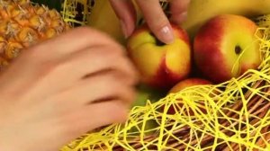 Мастерок. Корзина из фруктов