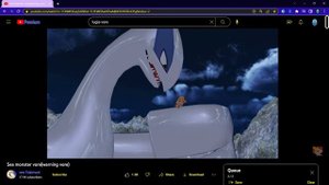 Adding weird voices to lugia vore