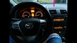 Запуск в мороз Toyota Avensis (T270).