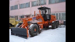 Автогрейдер ГС-14-02 Брянский Арсенал / motor grader