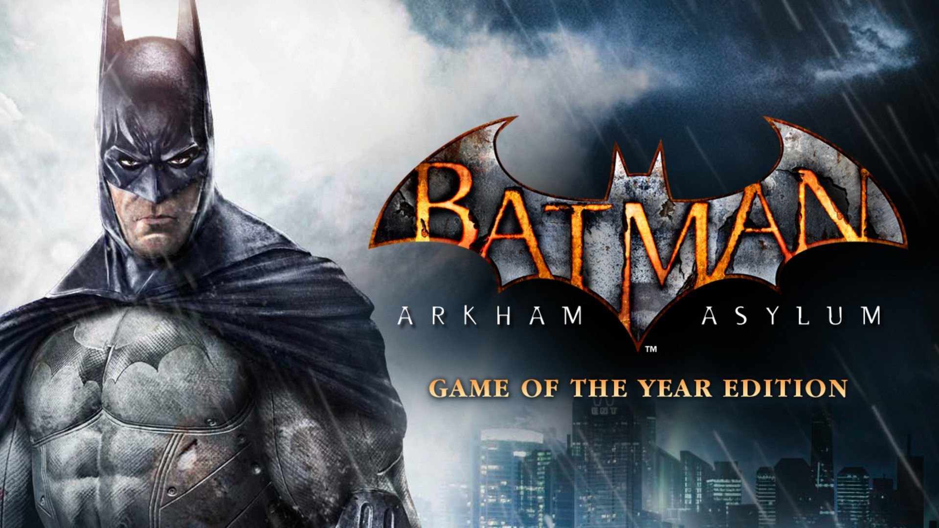 Игры game of the year edition. Batman Arkham Asylum GOTY Edition. Бэтмен 2009 Arkham Asylum. Бэтмен 2010 игра. Бэтмен Аркхем асилум Бэтмен.
