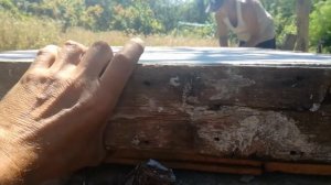 стол для дачи из бетона