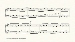 Bach, Prelude in E minor, BWV 938