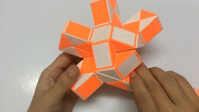 SLOW TUTORIAL - Rubik's Twist or Rubik's Snake 48 - Star - 星 смотреть онлайн