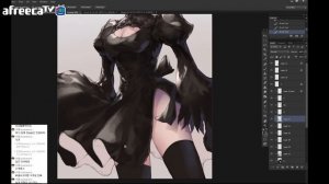 Speed Painting : 2B (NieR : Automata Fan Art)