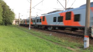 Электропоезд Ласточка.