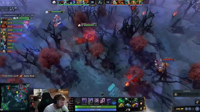 НС смотрит игру HellRaisers vs Team Spirit | DPC 2023 | Восточная Европа