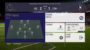 FIFA 18 EXEC Plutoinos vs FTW Legacy (3-3) Liga Portuguesa FPF Esports Matchday 4