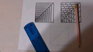 3D рисунок! Очень легко нарисовать 3D рисунок. Удиви друзей! How to draw 3D drawing? Very easy!