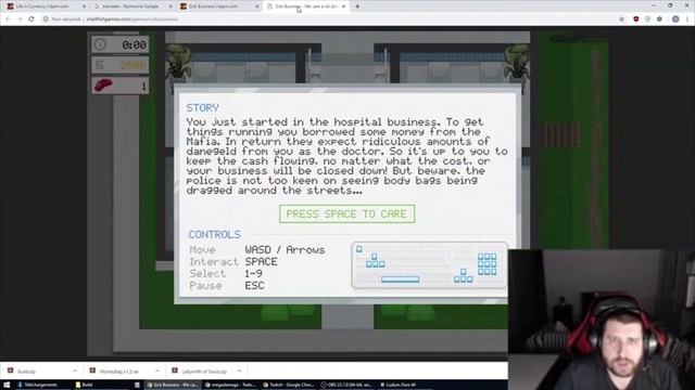 Ludum Dare 44 - Sick Business - Game Jam Impressions смотреть онлайн