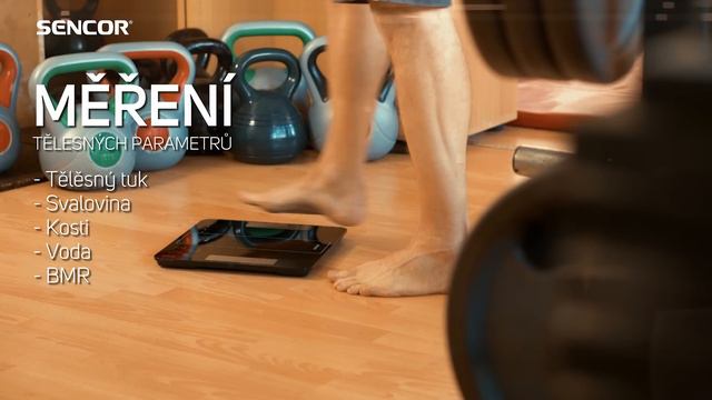 Sencor - Bluetooth Fitness váha - SBS 8000BK смотреть онлайн