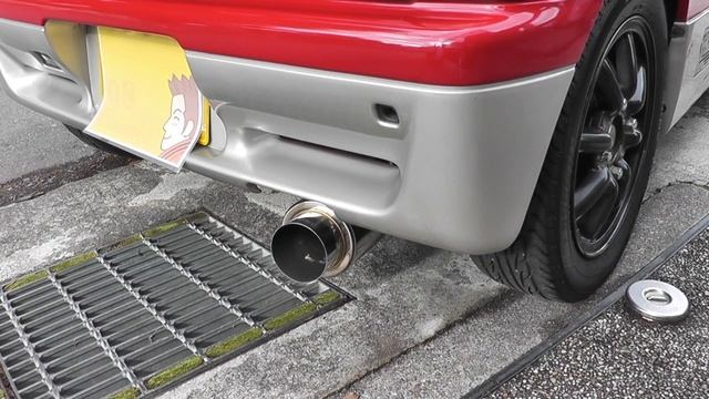 アルトワークス 排気音オートジュエルN1ストリートマフラー