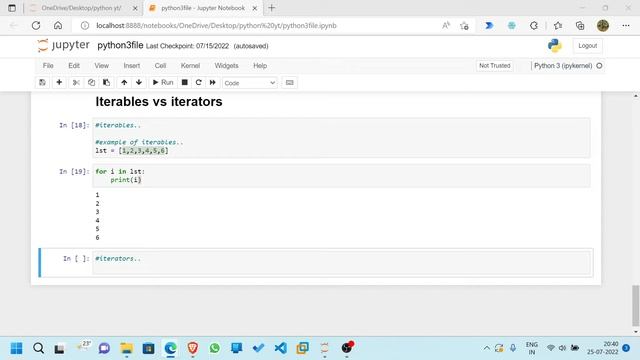 Python Iterables VS Iterators | Python Advance series | Iterables VS Iterators #2022#python@YouTube