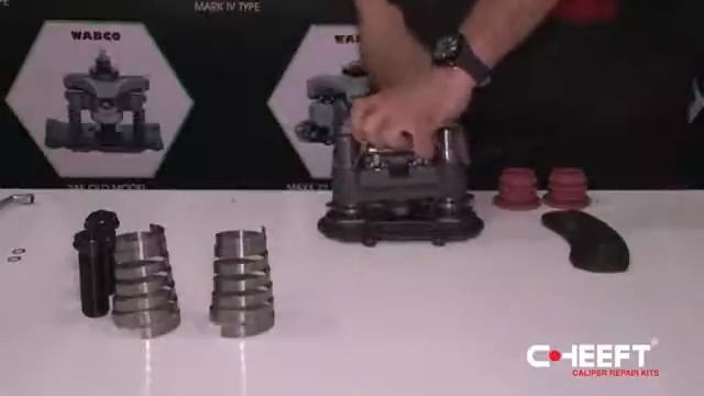 Сборка суппорта Haldex Mark IV