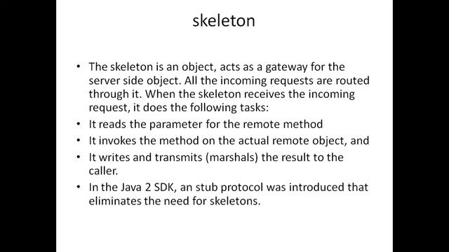 Remote Method Invocation смотреть онлайн
