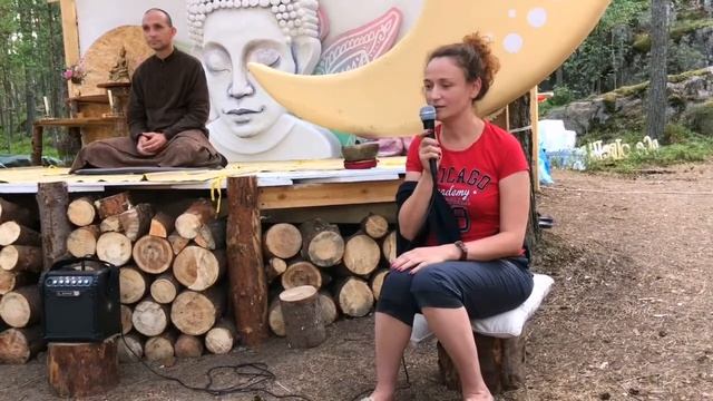 Отзыв 7 о ретрите-випассане с Аджаном Хубертом - в лагере Перезагрузка Family на Ладоге 2018 смотреть онлайн