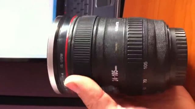 Кружка термос, ввиде объектива Canon 300 мл смотреть онлайн