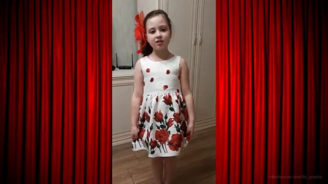 Таисия,выпускница МБДОУ ЦРР 5 детский сад "Мир детства" 2020 года! Песня "Детский сад,не грусти!"