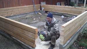Беседка из бруса 5 х 5 м.