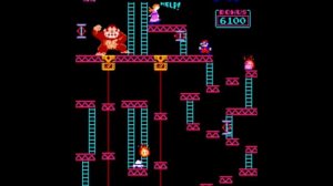 Donkey Kong (1981)-Level 8