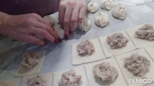 Готовлю Манты на сковороде с мясом? ? 08 января 2024