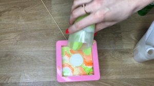 Мыло со свирлами из основы/Эксперимент с заливкой/Нарезное мыло/Ударный штамп/Мыловарение