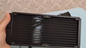 Распаковка системы жидкостного охлаждения процессора Darkflash Twister DX 240 ver 2