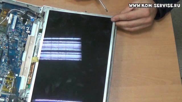 Разборка ноутбука и замена экрана Samsung Q70. смотреть онлайн