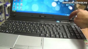 Как подключить вай фай и тачпад на ноутбуке MSI VR610X