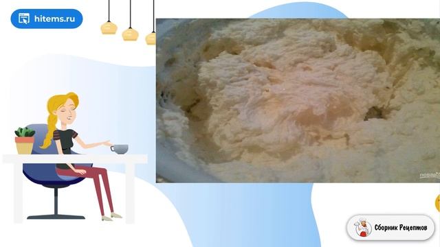 Большой бисквитный торт с безе. Вкусная домашняя рецепт с фото