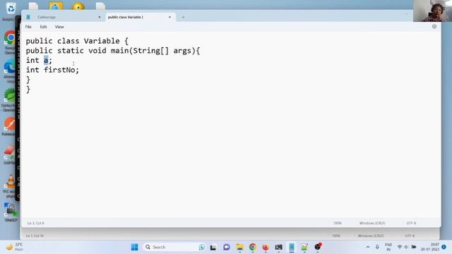 Java SE: Variable, identifier and multiple variable declaration