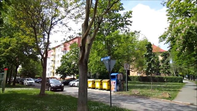 Веймар. Школа 53  и Ettersburger Strasse. Путешествие по городам Германии.