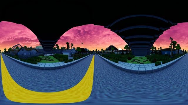 Minecraft 360° | GTA Sanandres in Minecraft | Grove street Minecraft |8K смотреть онлайн