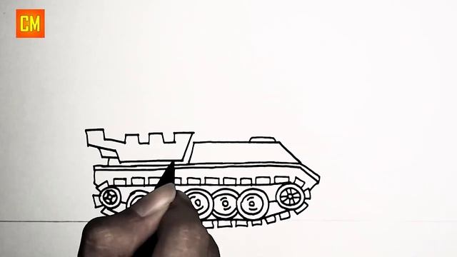 Cara Menggambar Tank Waffle 1.0 - Homeanimations Tank смотреть онлайн