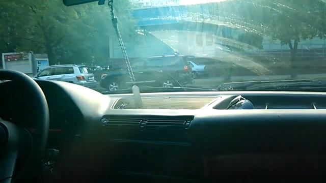 1989's BMW E32 735i little Moscow trip/Городская езда на BMW E32