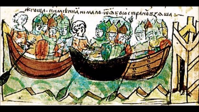 Первые киевские князья.  Объединение Киева и Новгорода.  Договор Руси с греками