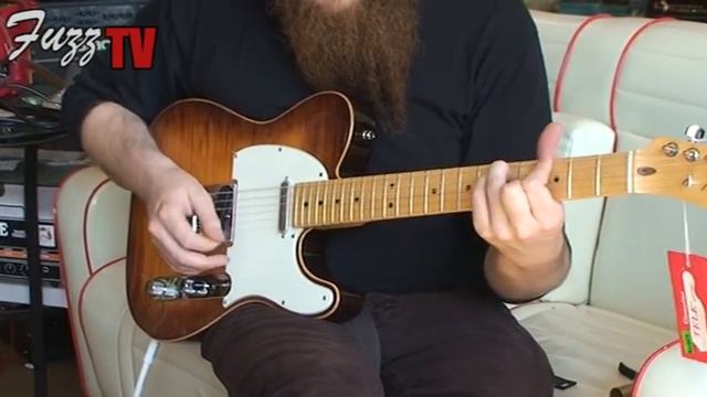 Fuzz Guitars - Fender Select Telecaster Violin Sunburst смотреть онлайн