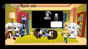 Undertale reacts to Sans and Yukari vs Chara []Gacha life[]