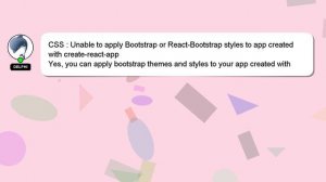 CSS : Unable to apply Bootstrap or React-Bootstrap styles to app created with create-react-app