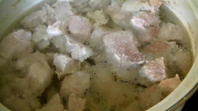 ДОМАШНЯЯ СВИНАЯ ТУШЁНКА С ПЕРЛОВКОЙ # ПОШАГОВЫЙ РЕЦЕПТ